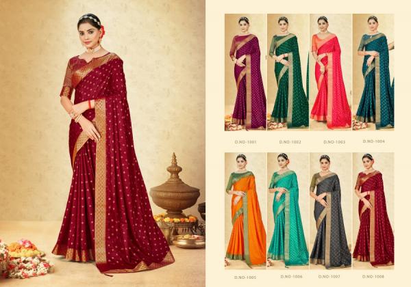 Ronisha Chaahat New Designer Art Silk Saree Collection